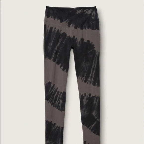 Victorias Secret Pink High Waist Full Length V Crossover Legging Tie Dye - Picture 4 of 5